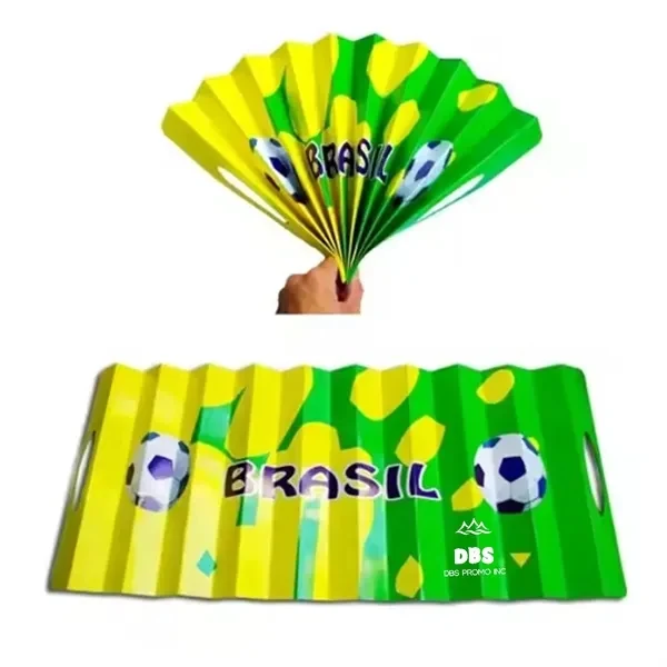 Unique Personalized Foldable Paper Fan Clapper Banner 1