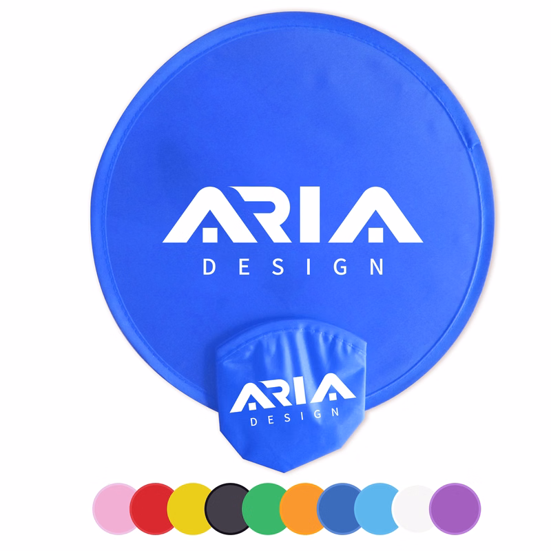 Portable Foldable Disc Pouch Fan