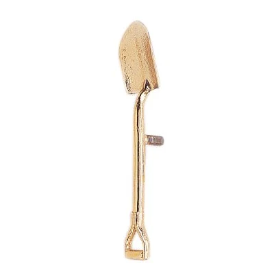 5 1/2" Gold Metal Shovel 1