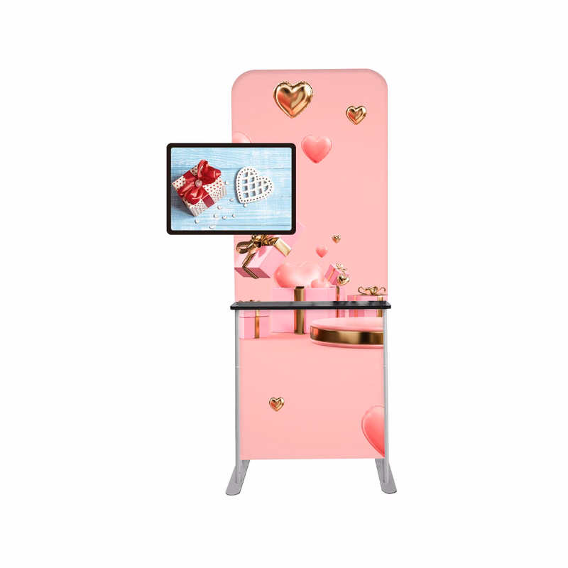 Straight Display - 36"w x 89"h - Two Side Imprint - FABRIC ONLY