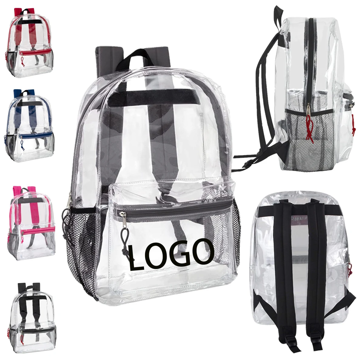 Transparent Waterproof Storage Backpack 1