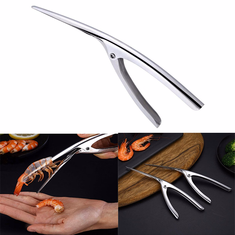 Stainless Steel Shrimp Peeling Tool