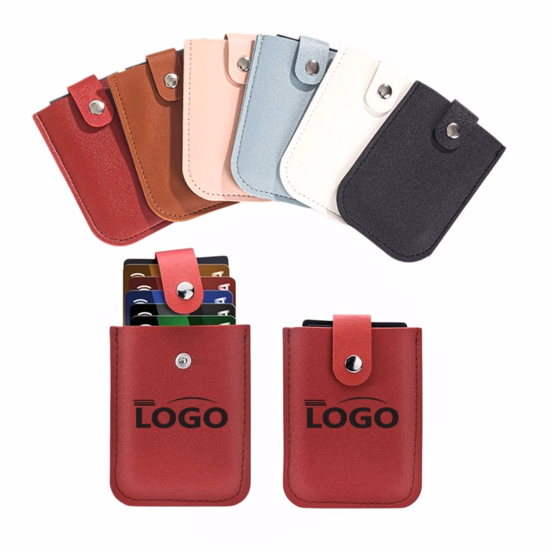 Retractable Leather Card Holder