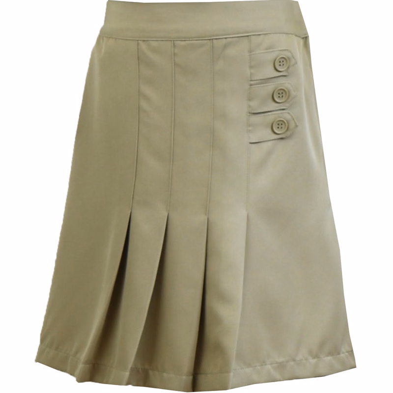 Girl's Uniform Skorts - Size 16-20 Khaki