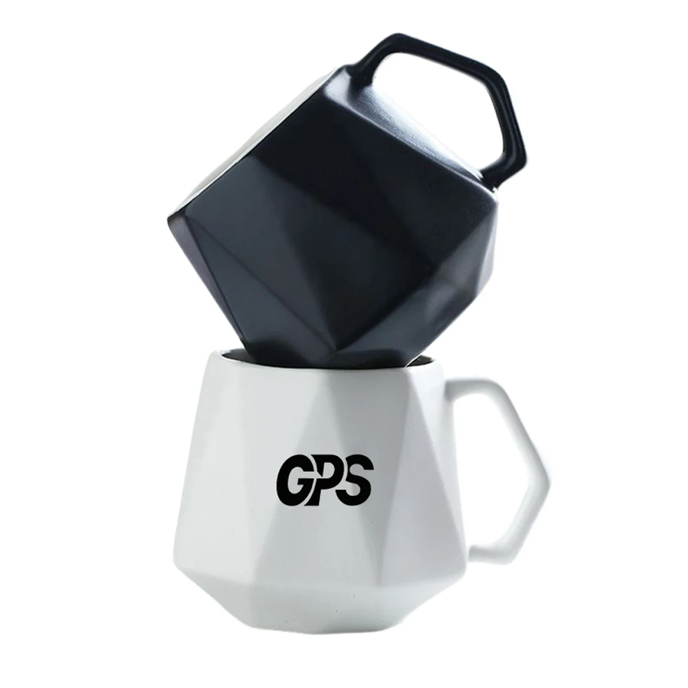 Diamond Shaped Ceramic Cup 1