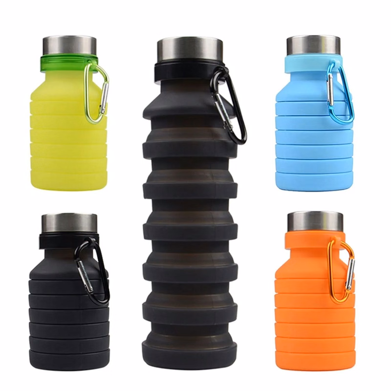 18.5oz. Collapsible Water Bottle