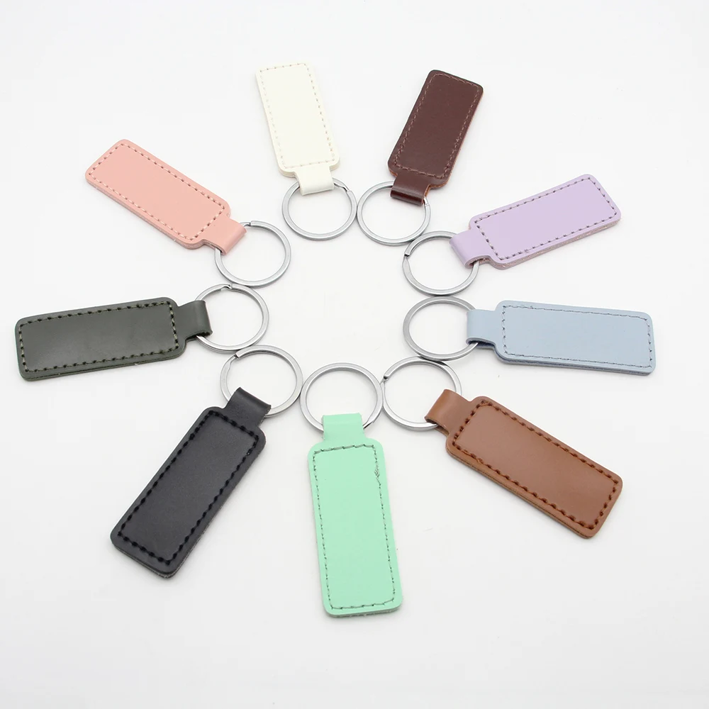PU LeatherKeychain Keg Ring 1