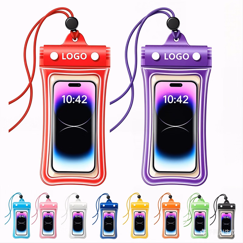 Touch-Sensitive Waterproof Floating Bag with Airbags