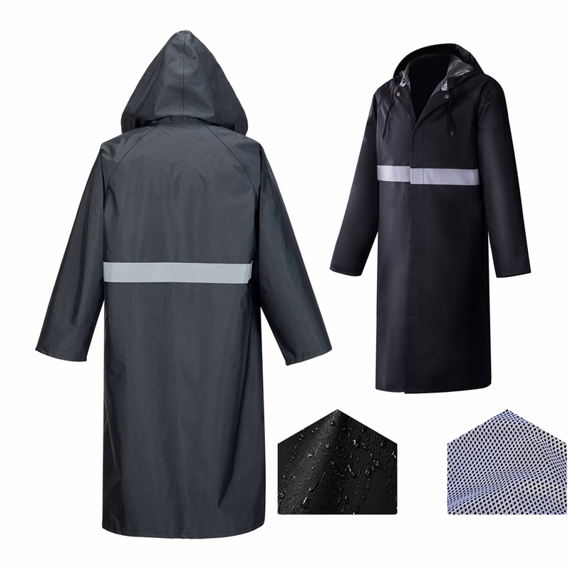 Outdoor Worker Reusable Raincoat