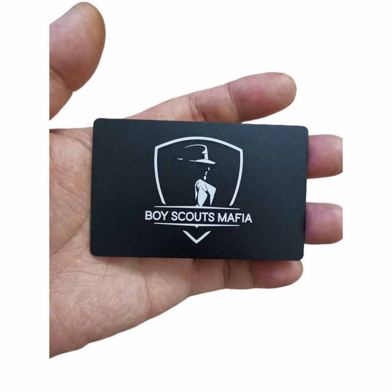 Executive Aluminum Business Card