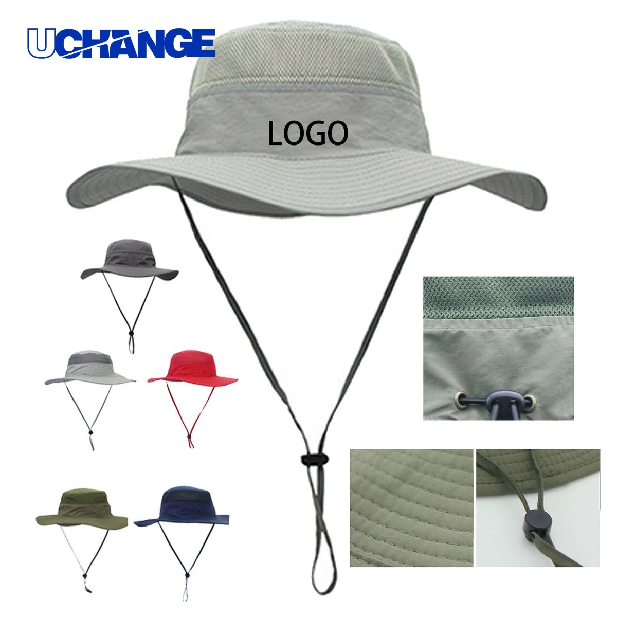 Wide Brim Polyester Sun Hat 1
