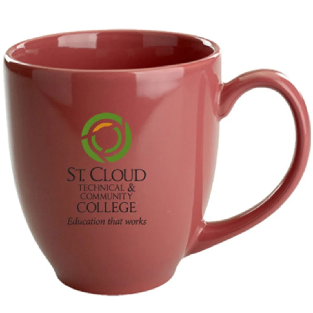 15 Oz St. Paul Fiesta Bistro Mug - Coral 1