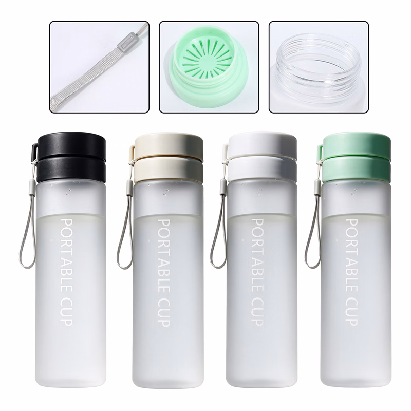 Portable Outdoor Matte Finish Water Bottle