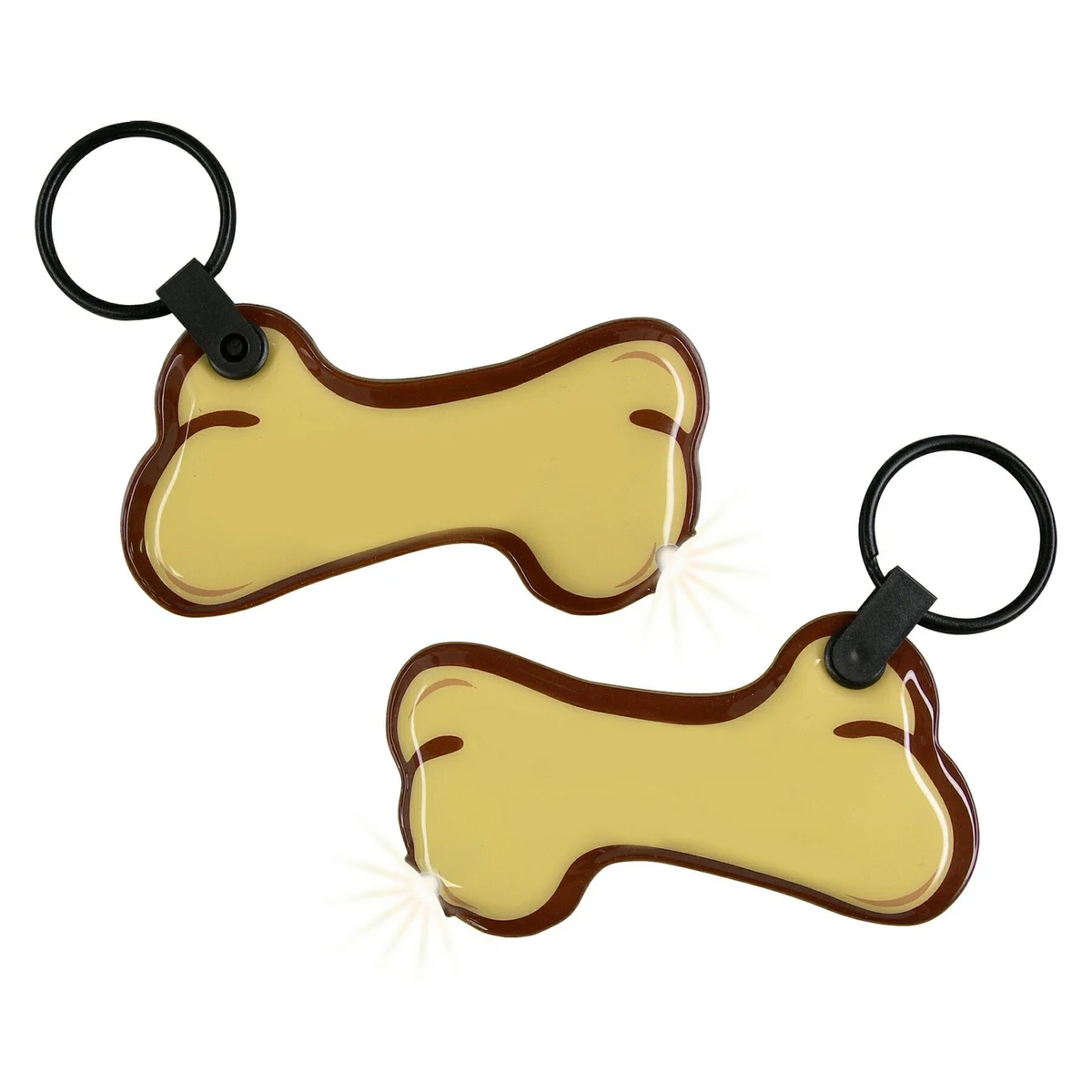ShapeLights™ Color-A-Shape Key Ring Flashlight (Bone) 1
