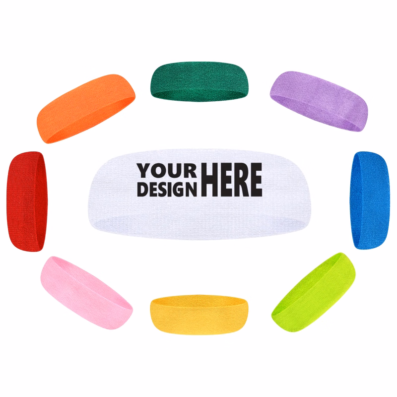 Custom Knit Sweat Wicking Sports Headband