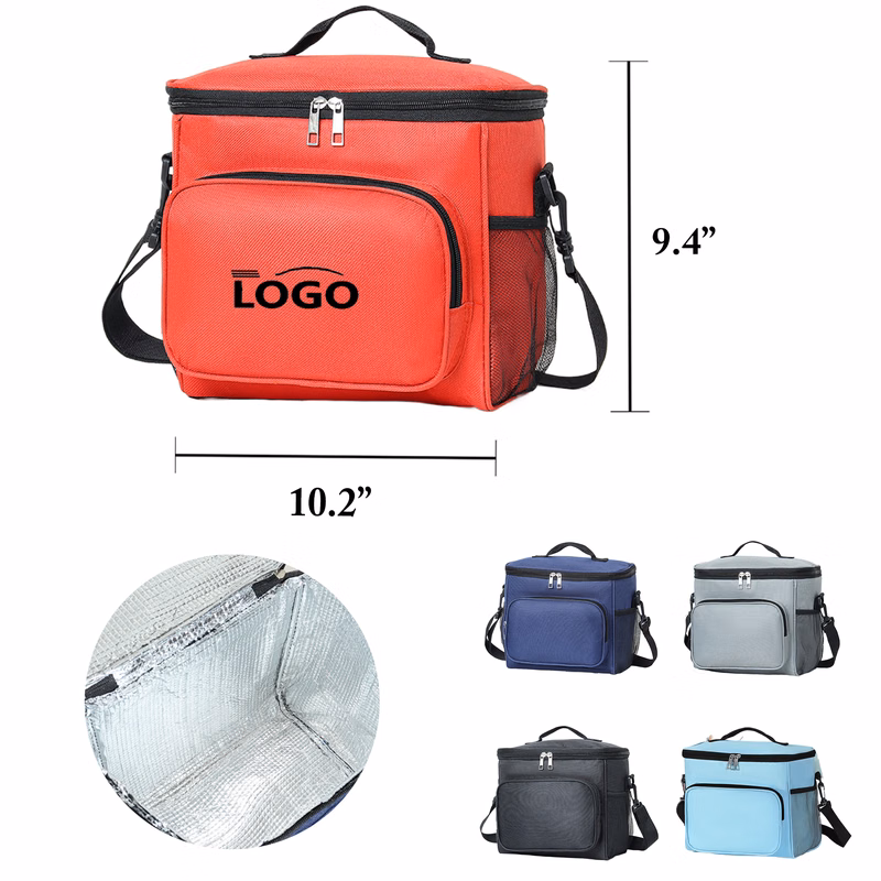 Insulated Aluminum Foil Picnic Lunch Cooler Bag