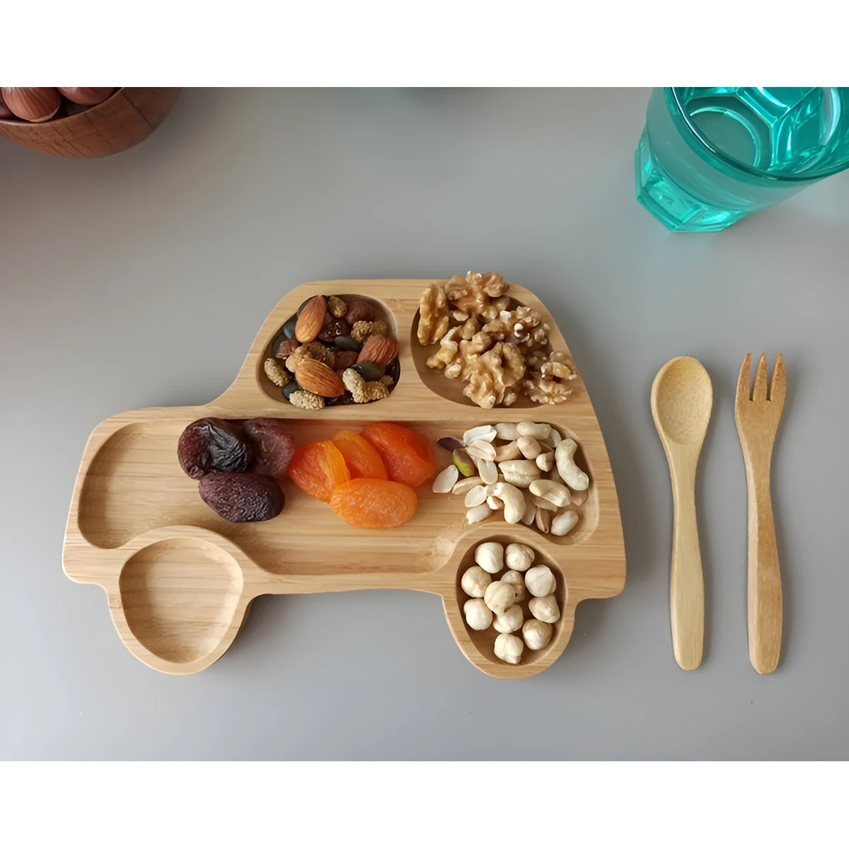Bamboo Cheese Serving Tray 1