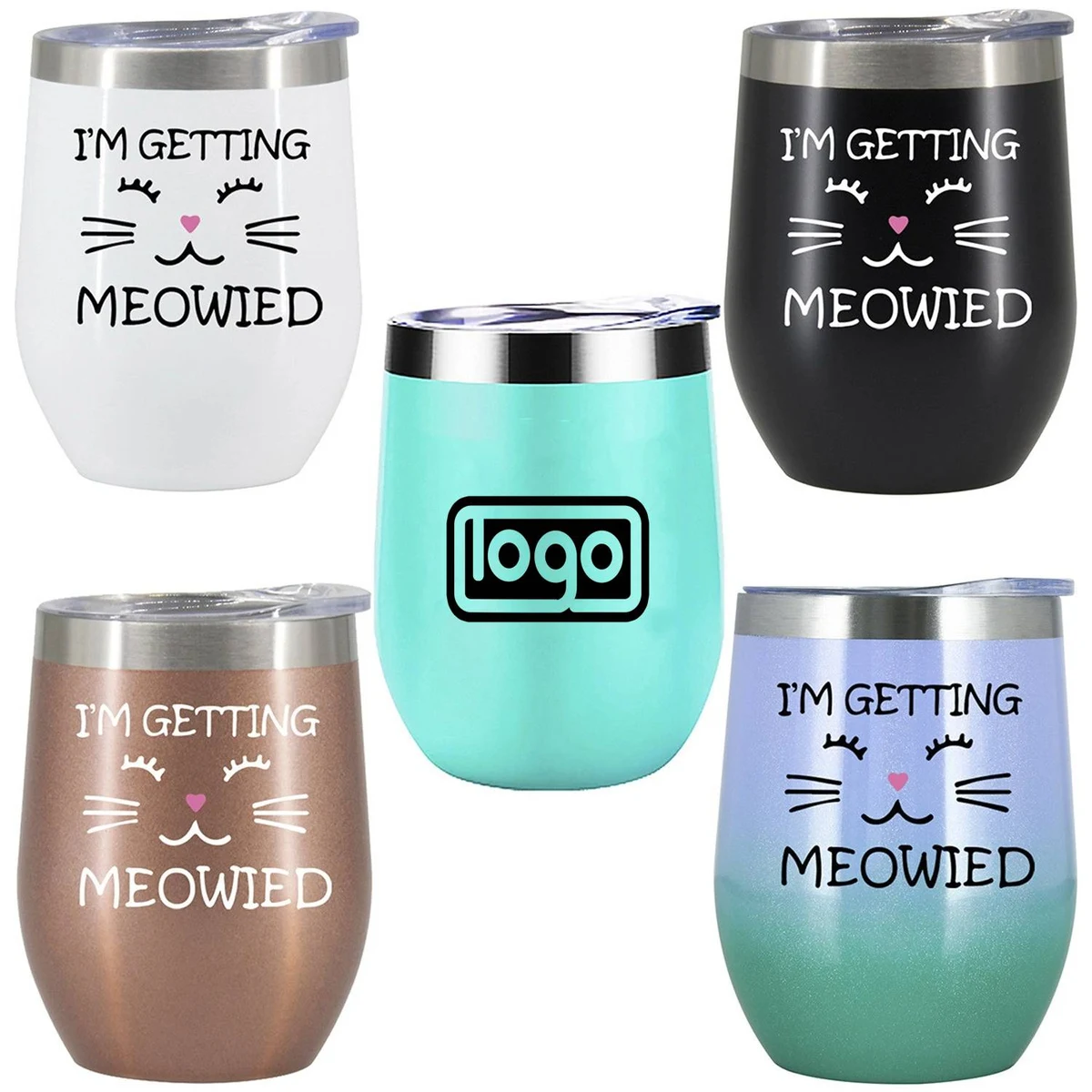 12oz Durable Insulated Cup w/ Lid 1