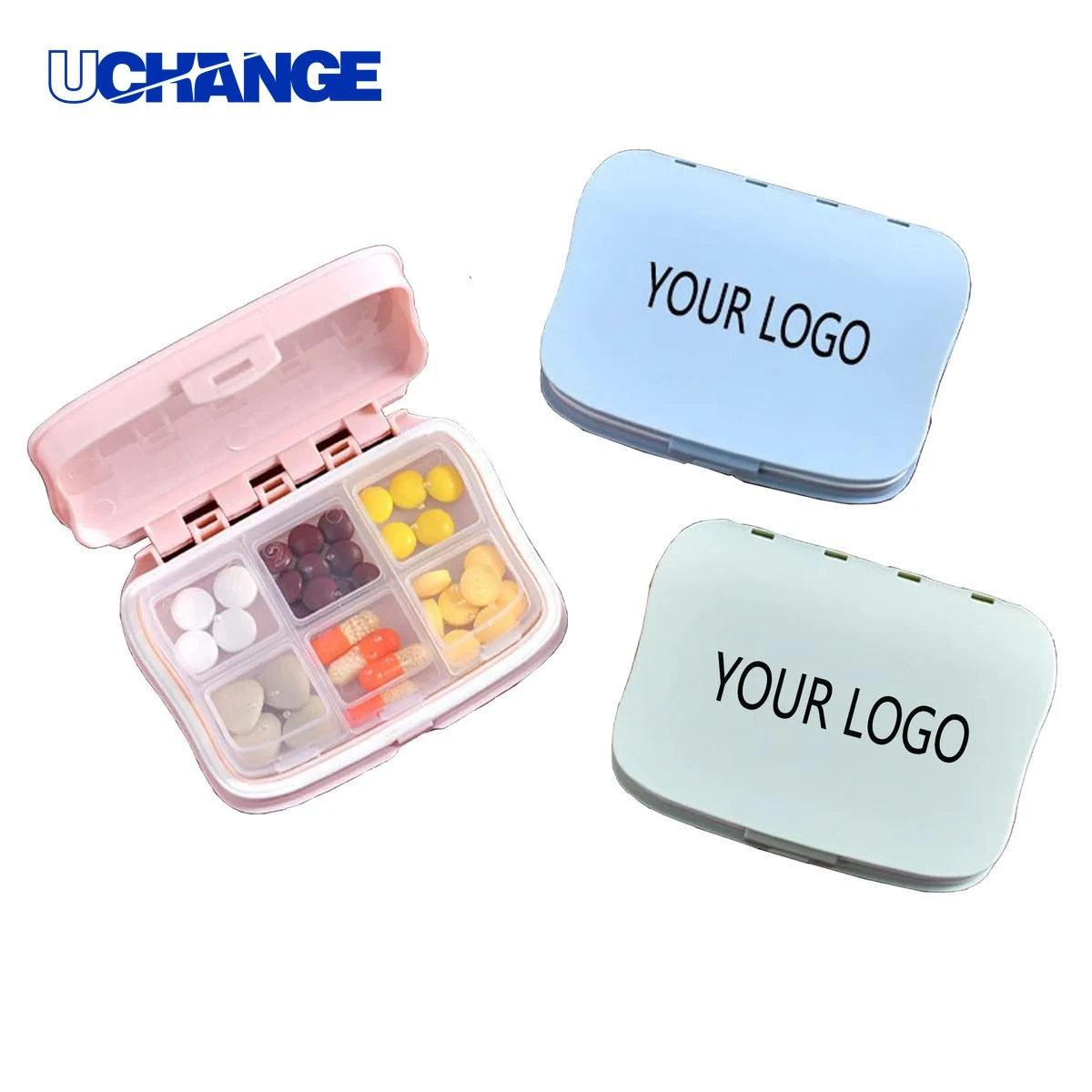 6-Compartment Pill Box Organizer for Daily Use 1