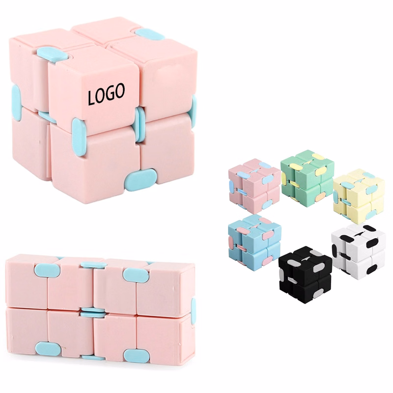Bekreator Cute Mini Infinity Cube Fidget Toy for Kids Adults