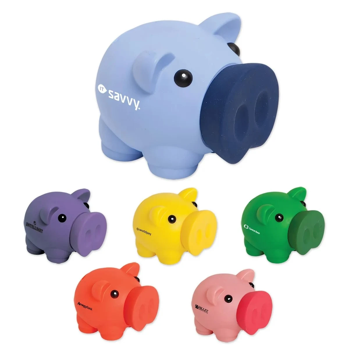 PVC Large Nose Piggy Bank 1