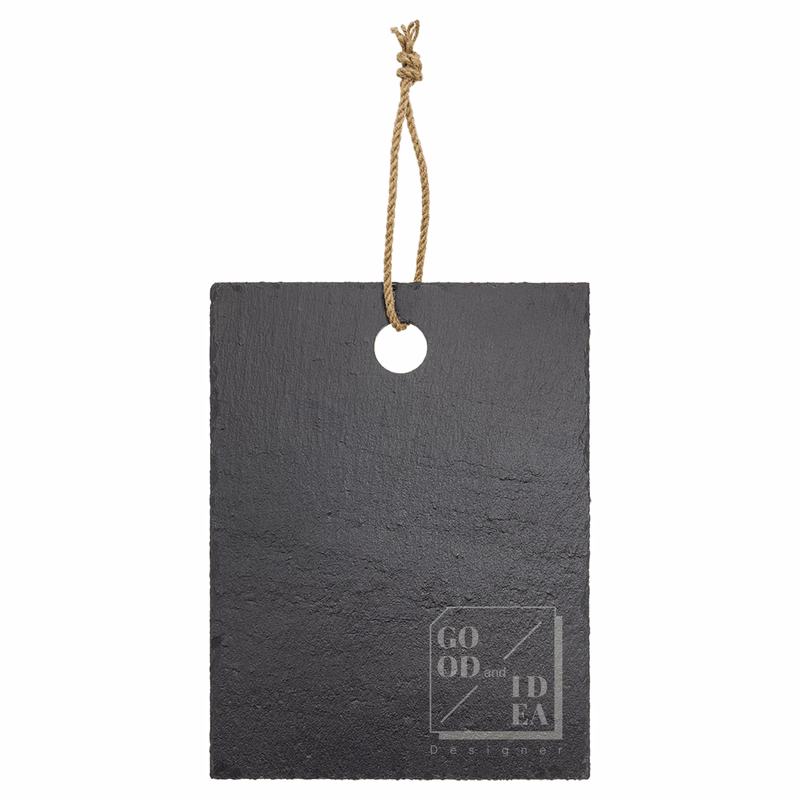 8 3/4" x 11 3/4" Rectangle Slate Cutting Board