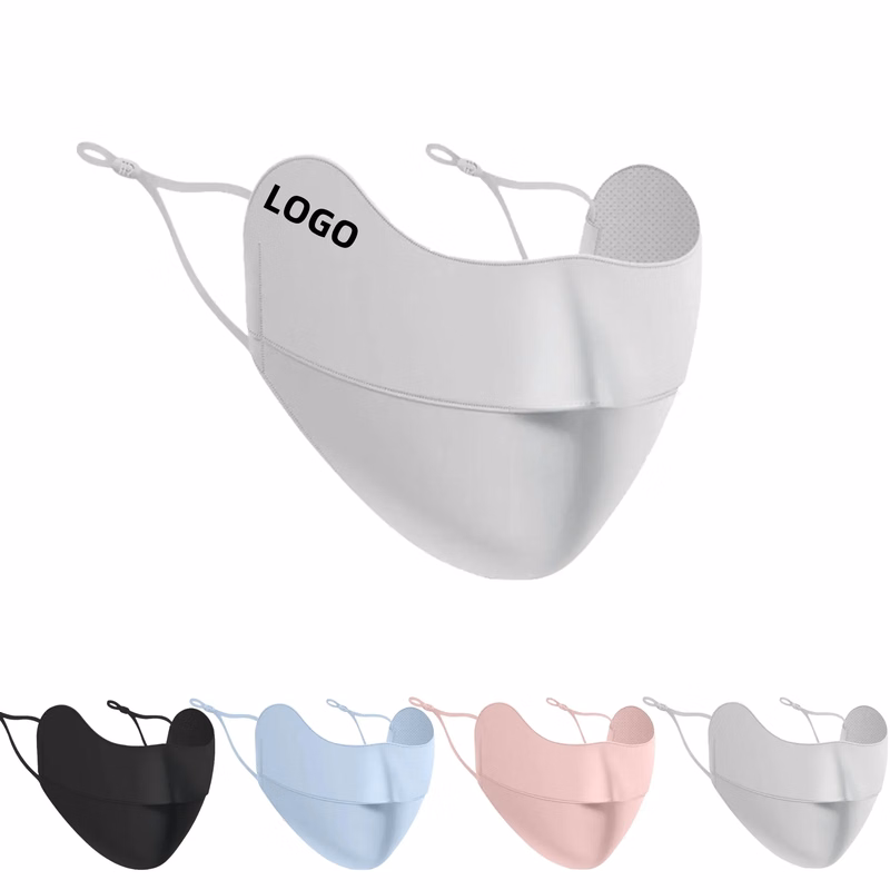 Sun Protection Facemask Breathable Ice Silk Mask Reusable