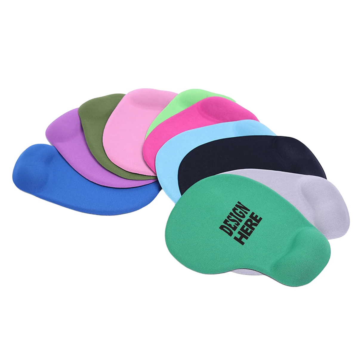 Non-Slip Silicone Solid-Color Wrist Support Mouse Rest 1