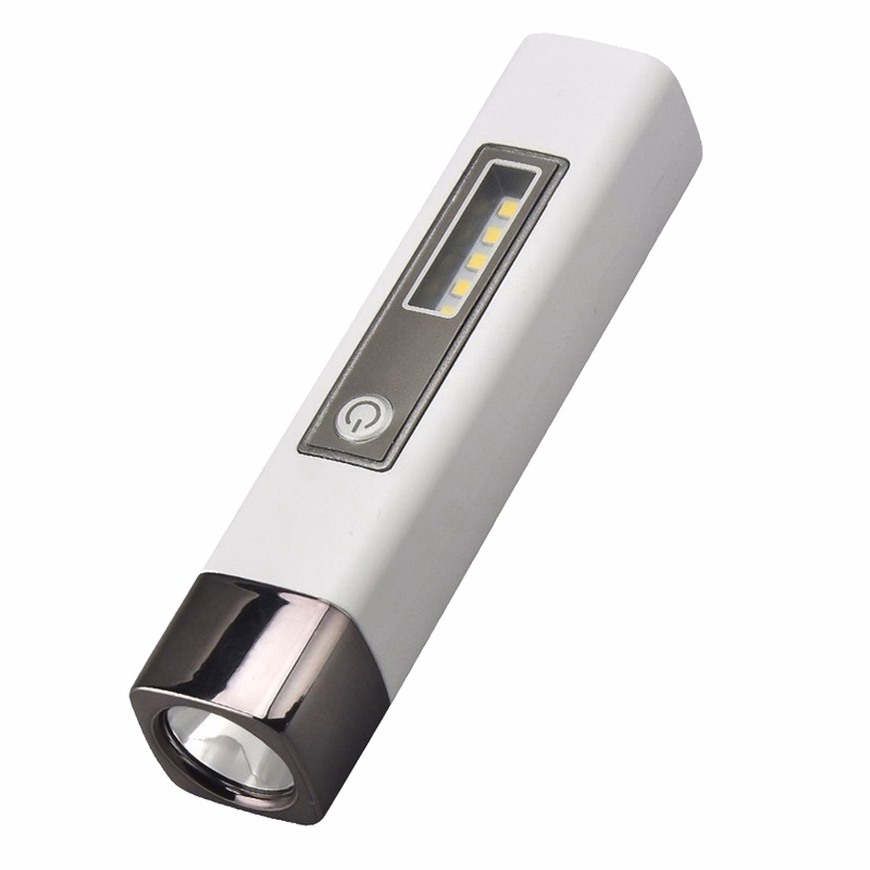 3 in1 Mini Lightning COB Rechargeable Flashlight