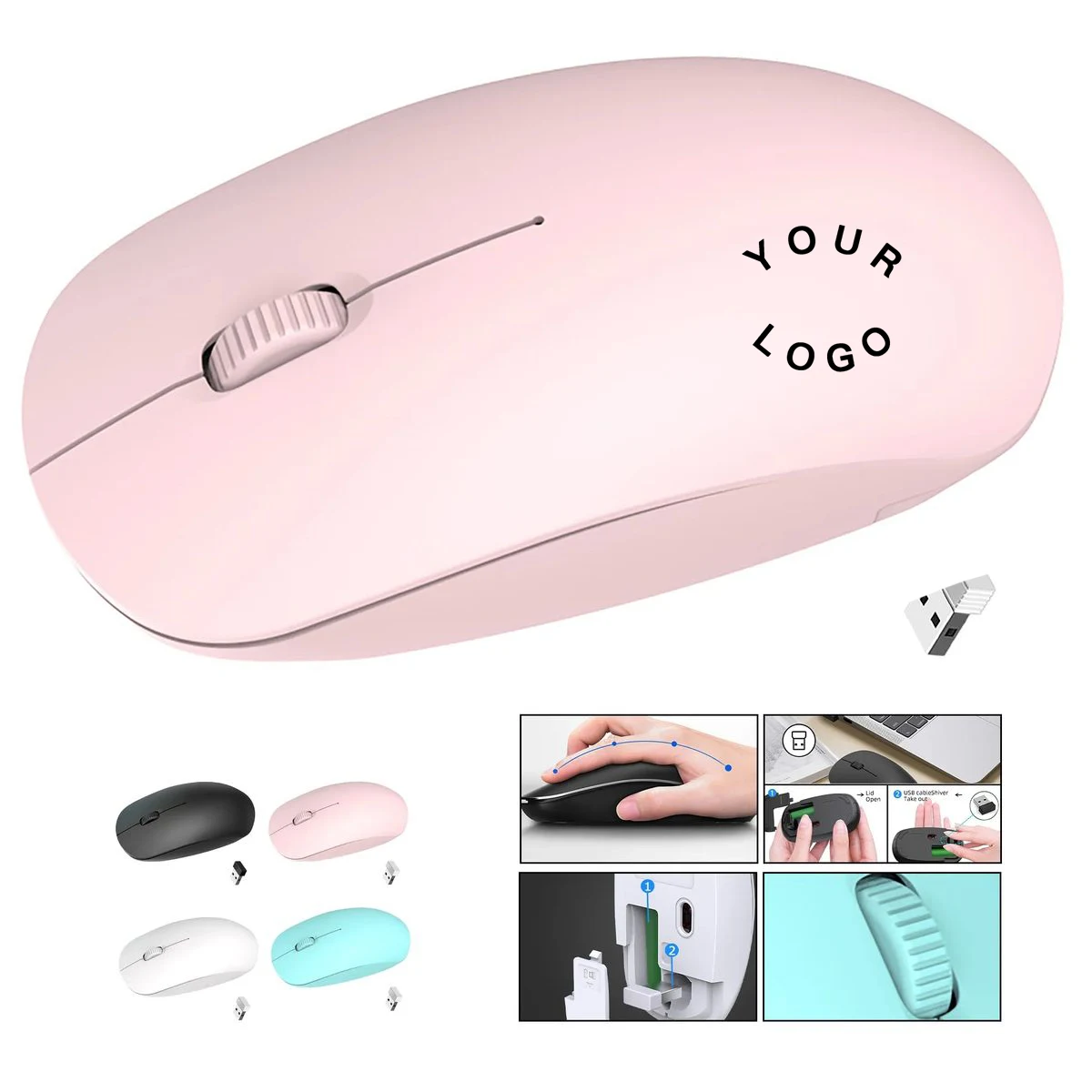 Portable Optical Mouse with Plug and Play Design 1
