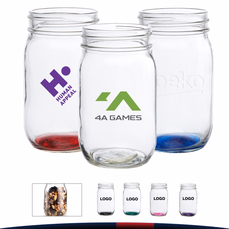 16 oz. Mason Jars Glasses