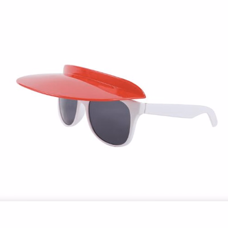 Snap-on Visor Outdoor Sunglasses with Sun Hat