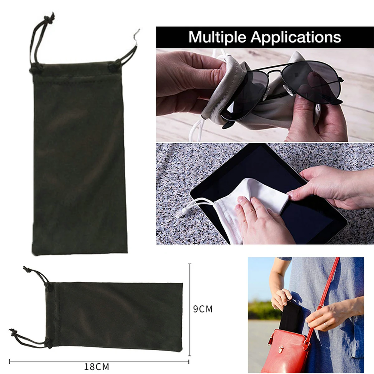 Microfiber Pouch For Glasses 1