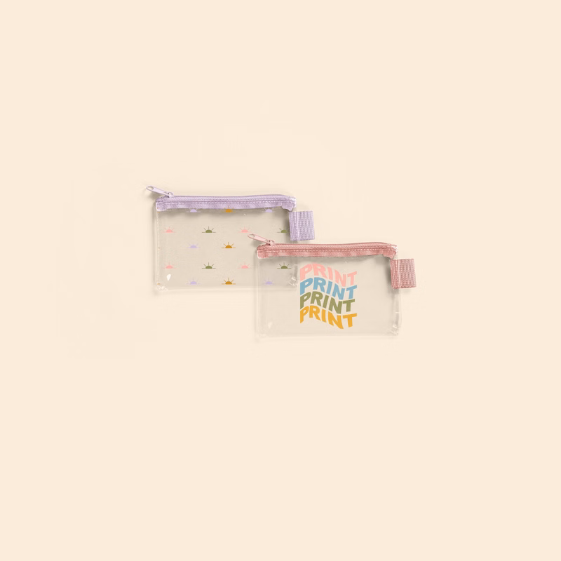PENNY POUCH - CLEAR VINYL