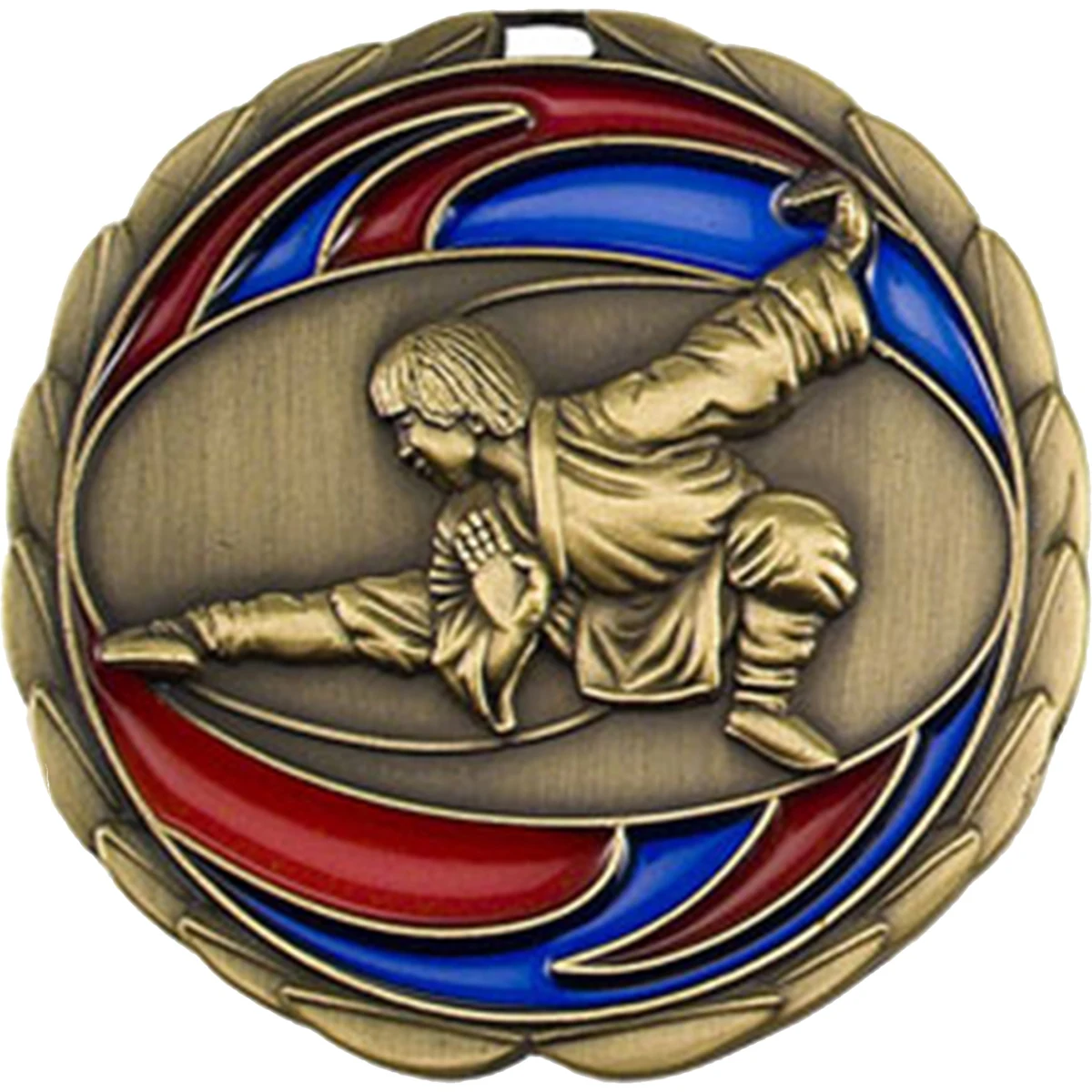 Stock Color Medals: Martial Arts 1