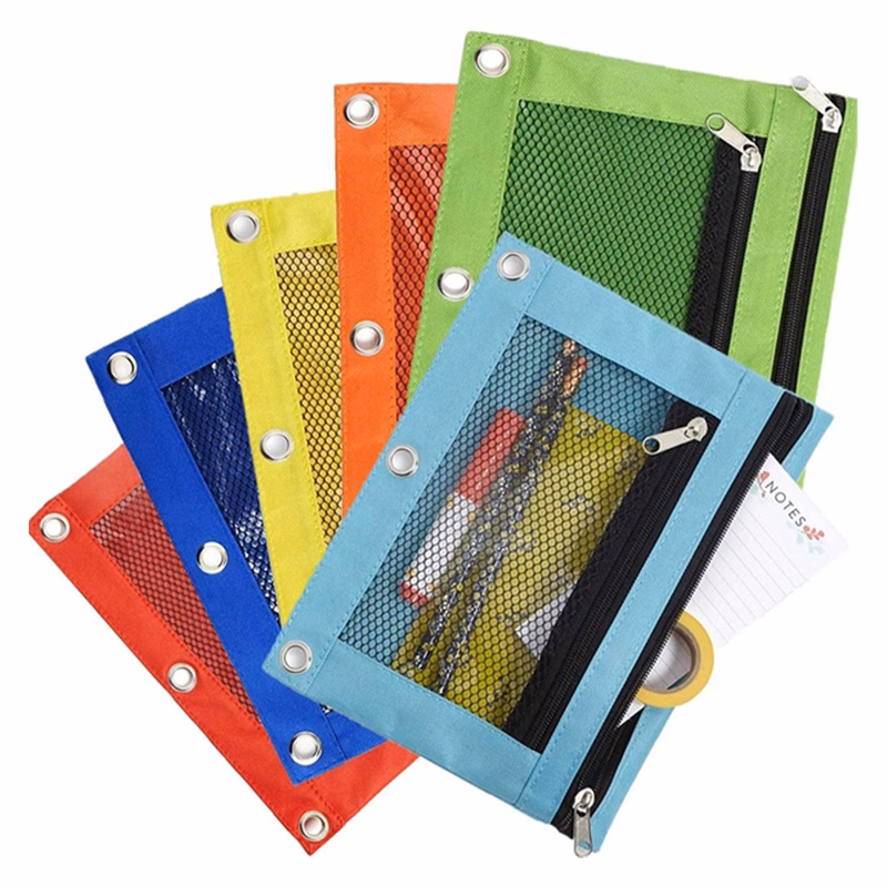 Oxford Cloth Eyelet Loose-leaf Binder