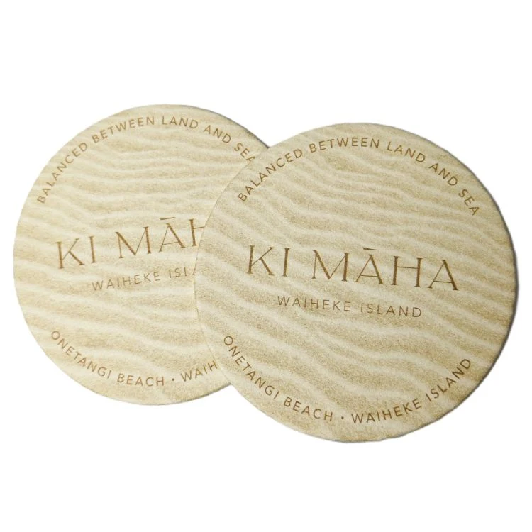 High Absorbency Round Paper Coaster 1