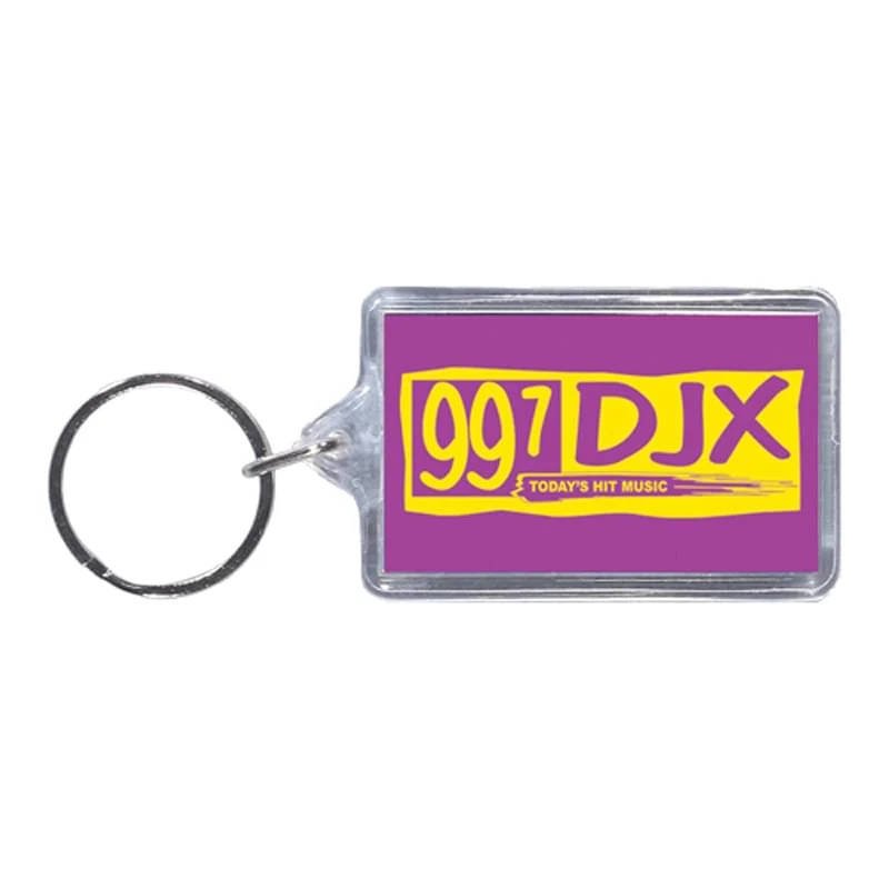 Rectangle Acrylic Keytag (1 3/8"x2 1/8") 1