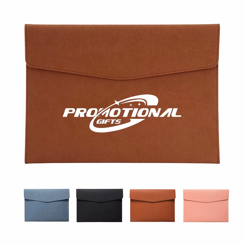 Custom PU Commercial A4 Portfolio File Holder Envelope
