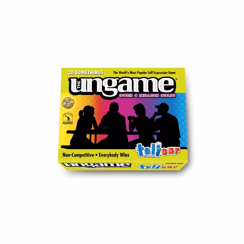 The Ungame Pocket Board Game - 20 Somethings 2-6 Player