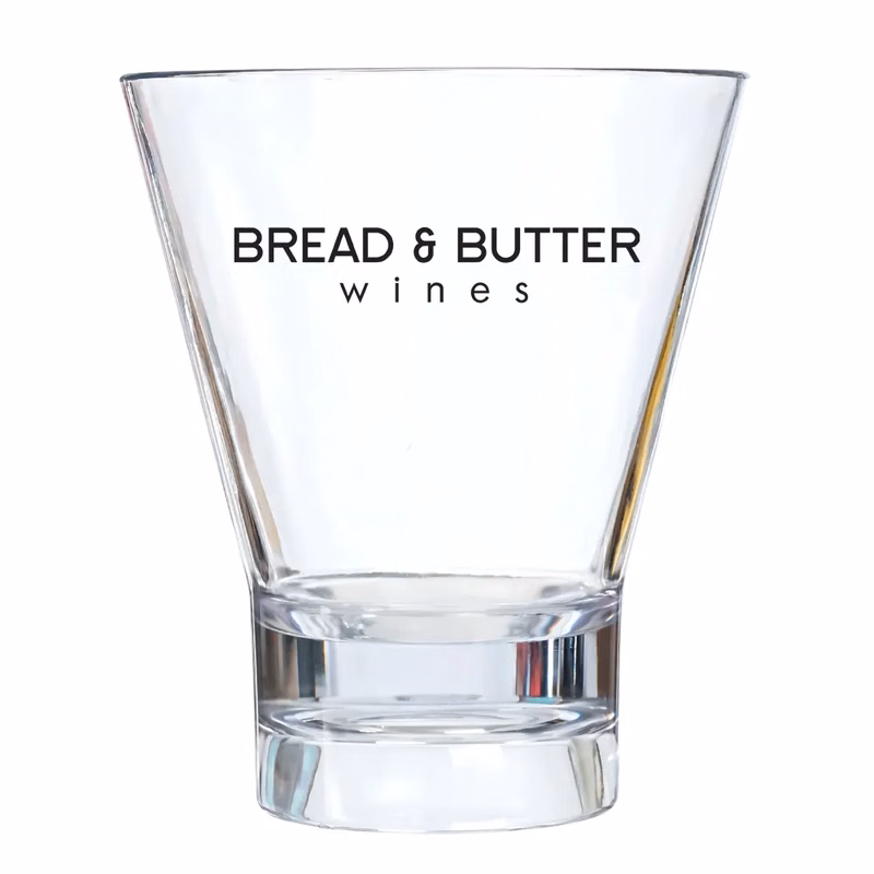 9oz. TRITAN Acrylic Stemless Martini Glass