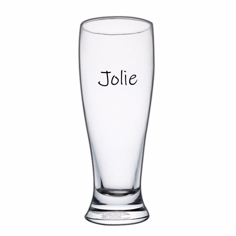 Transparent Beer Pint Glasses