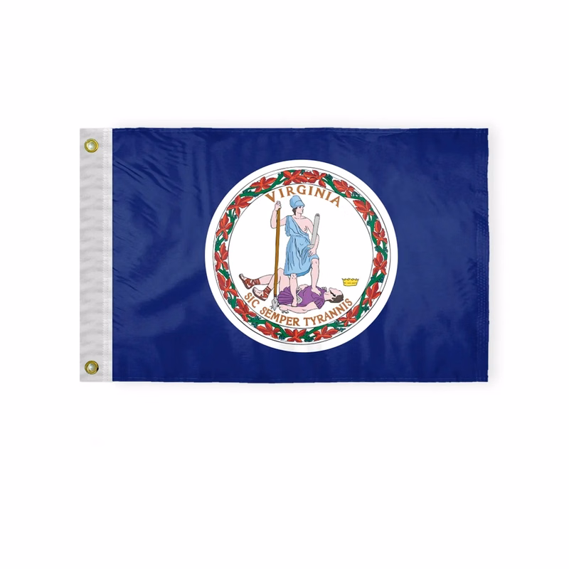 12"x18" to 8'x12' Virginia Nylon Flags