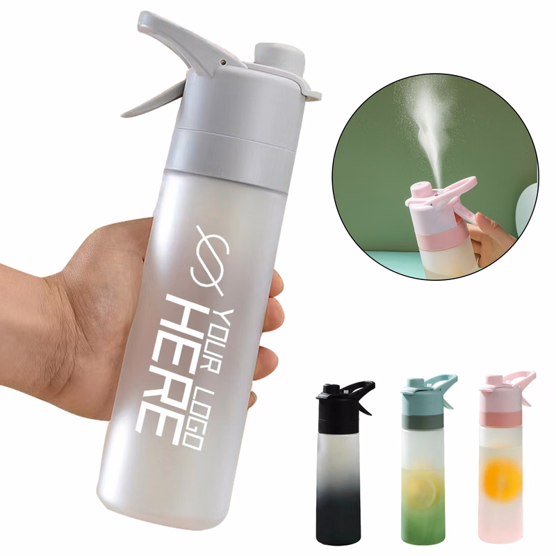 Mist Spray Drinking Water Bottle