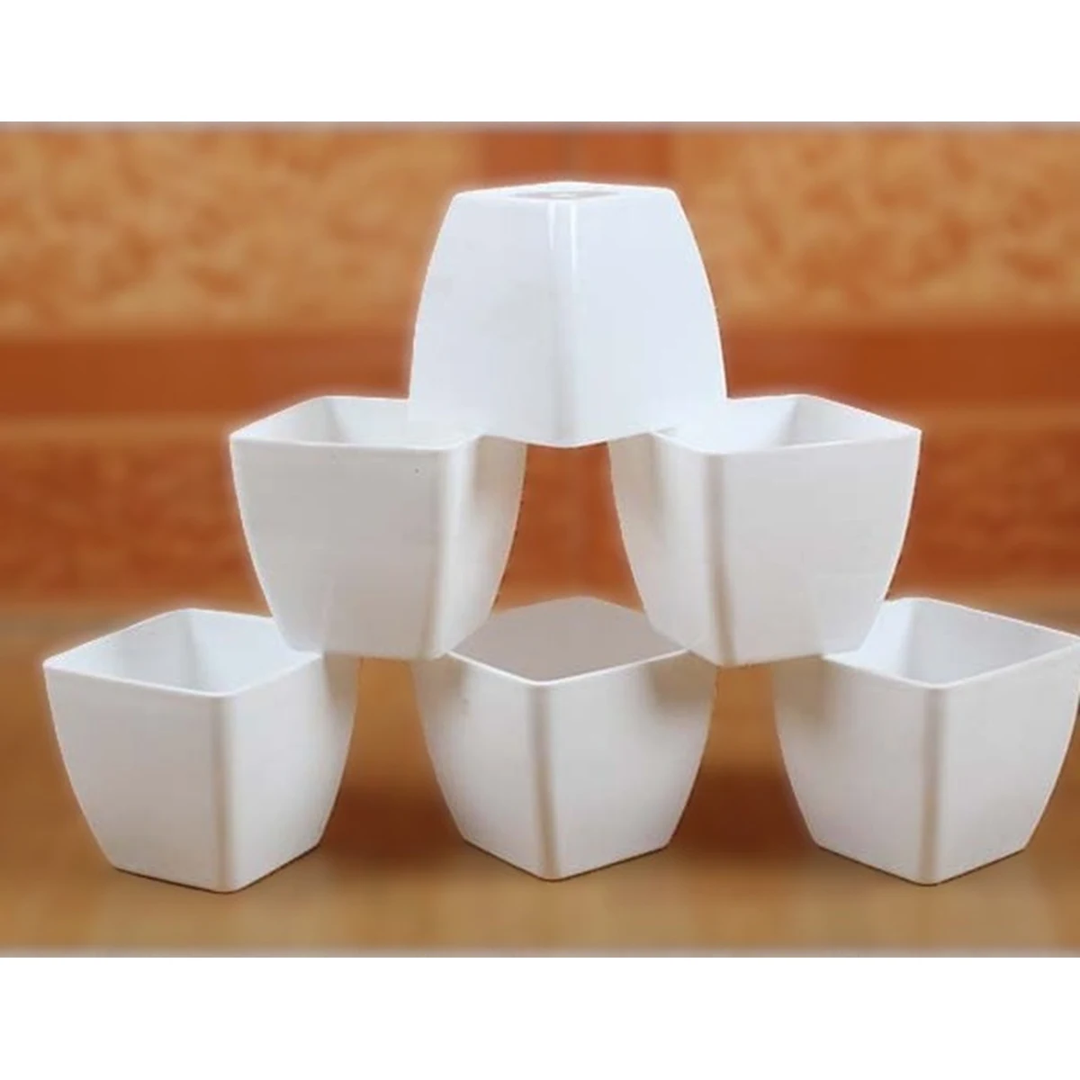 Custom Plastic Flower Pot 1