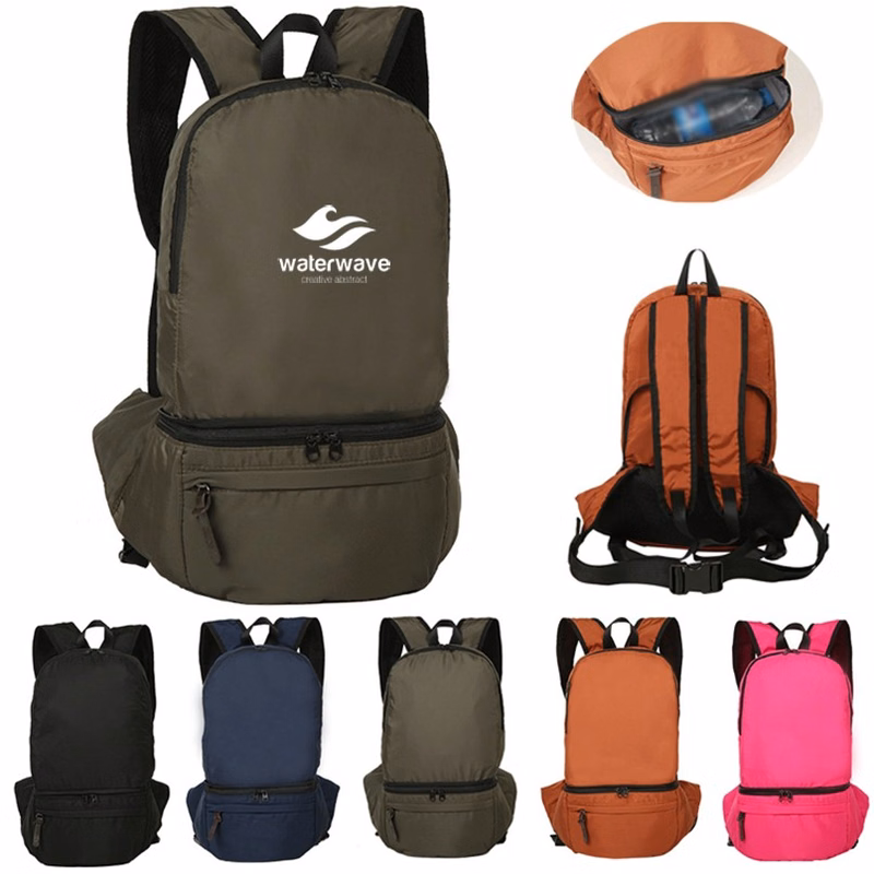 Ultralight Ladies Fanny Pack Foldable Backpack