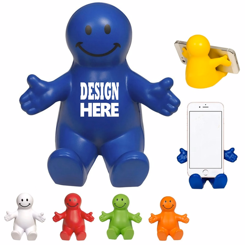 Smiley Face Phone Holder Stress Reliever