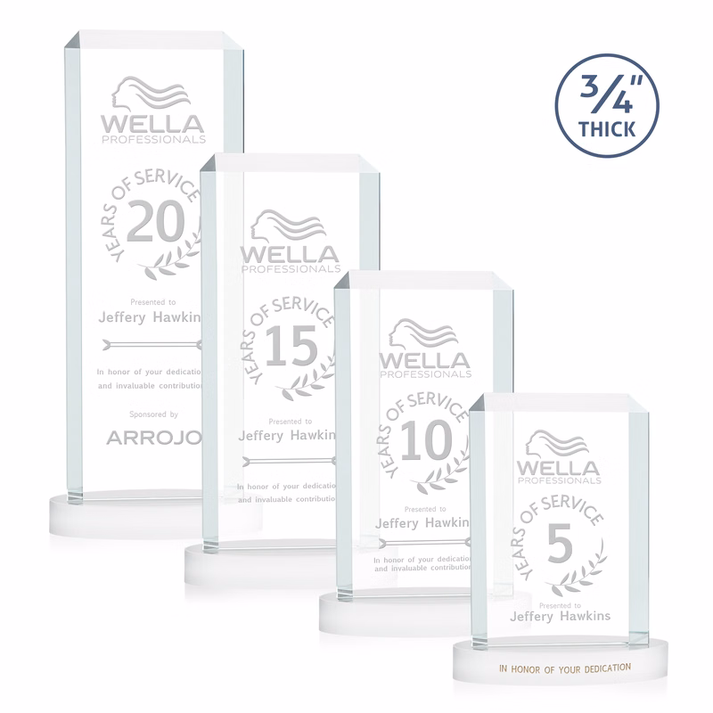 Dalton Award on Alberton Base - White