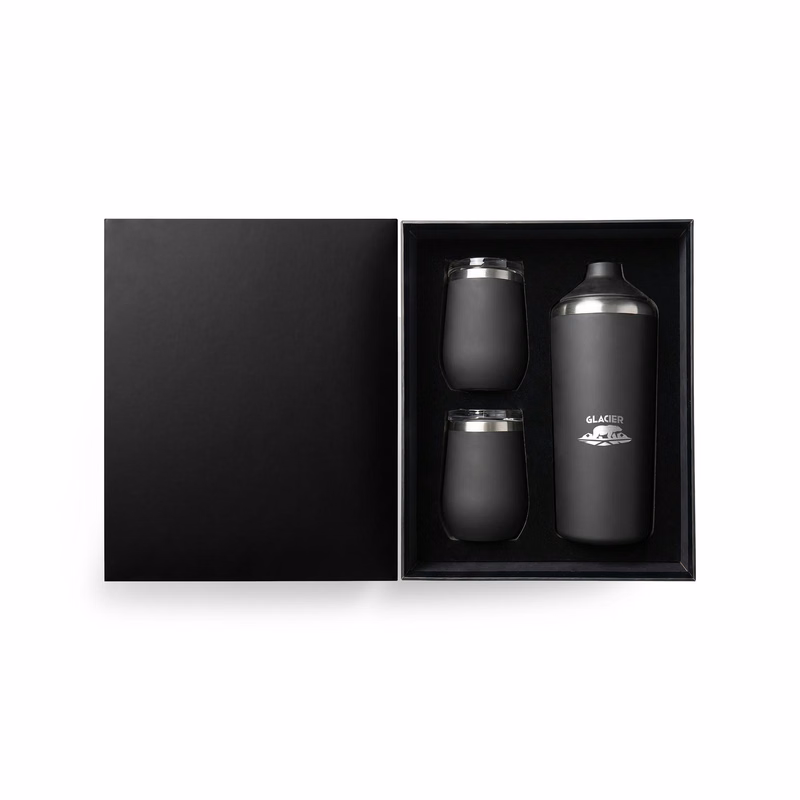 Glacier Stainless Steel Wine Chiller And Tumbler Set