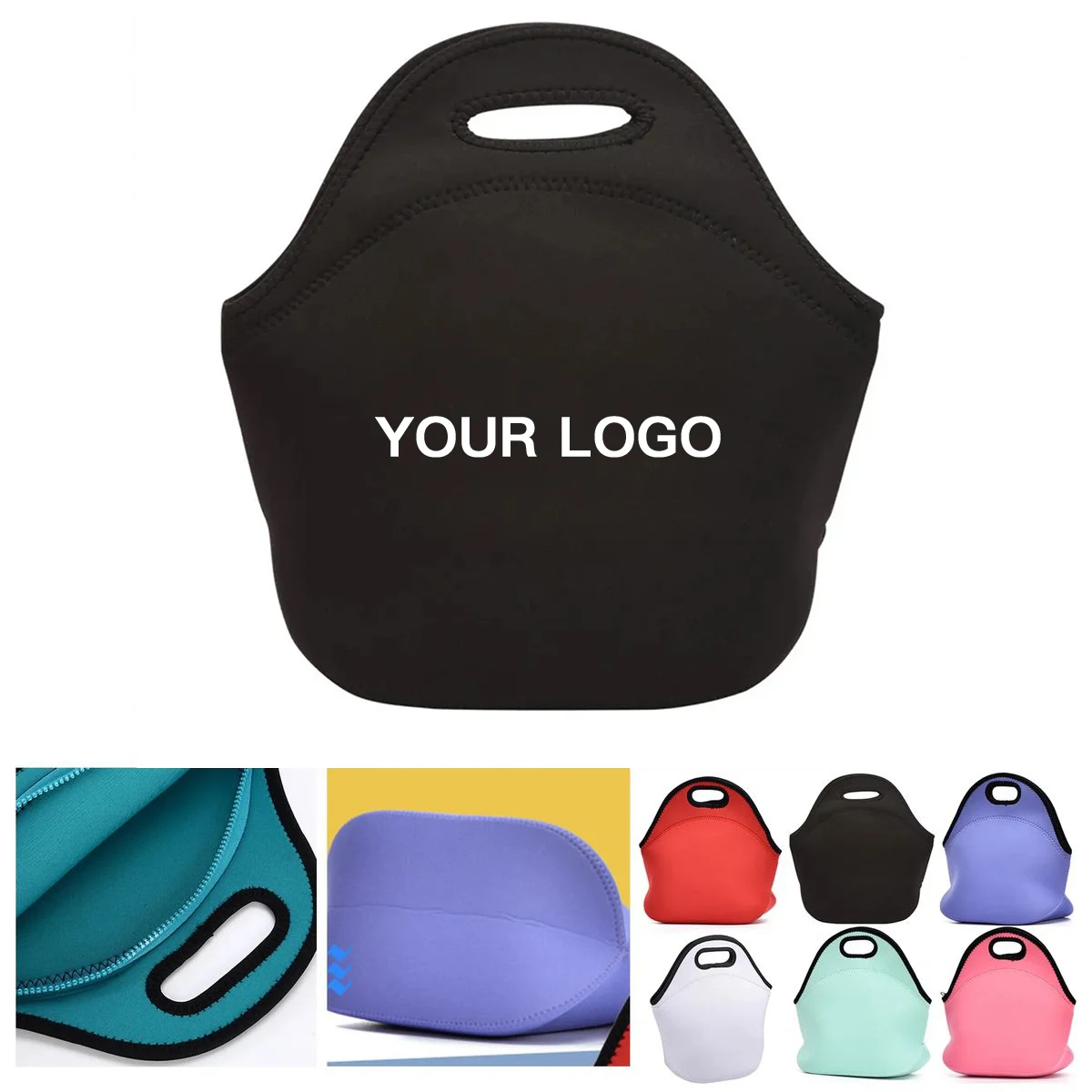 Reusable Neoprene Lunch Tote for Travel 1